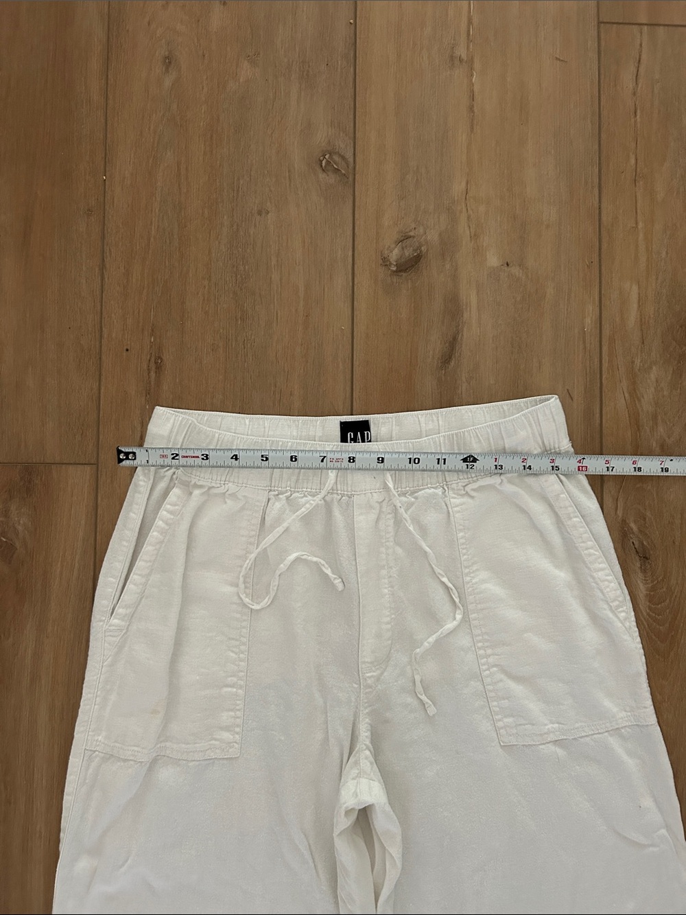Worn once- GAP Wide Leg Linen Beach Pants - Picture 8 of 10
